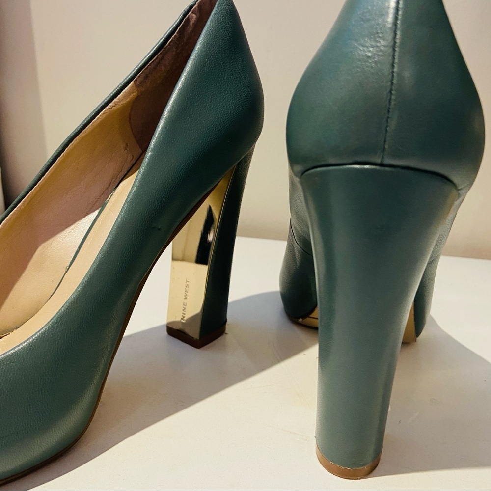 Nine West 4” pumps Sz 7.5 - Picture 4 of 9